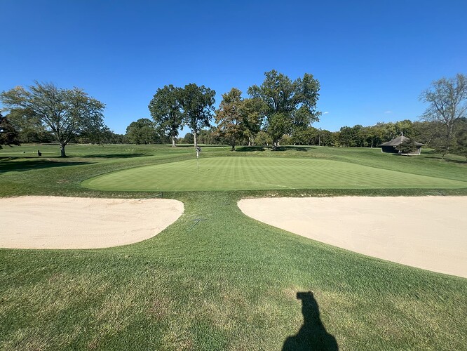 Hole 7 Green October 2025