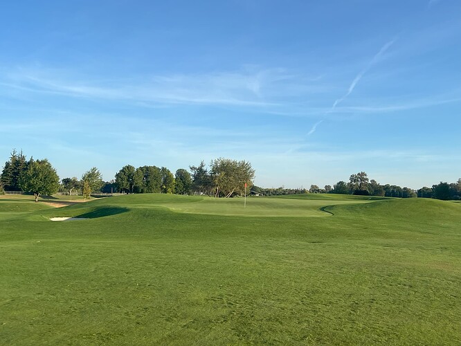 Hole 17 Green August 2025