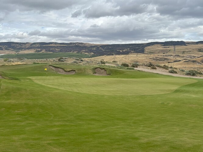 Hole 5 Green August 2025