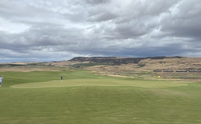 Hole 8 Green August 2025
