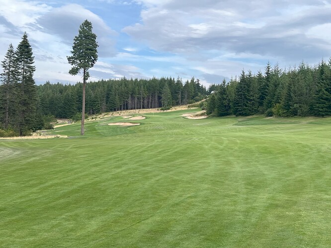 Hole 18 Approach August 2025