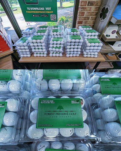 forest preserve golf balls gd