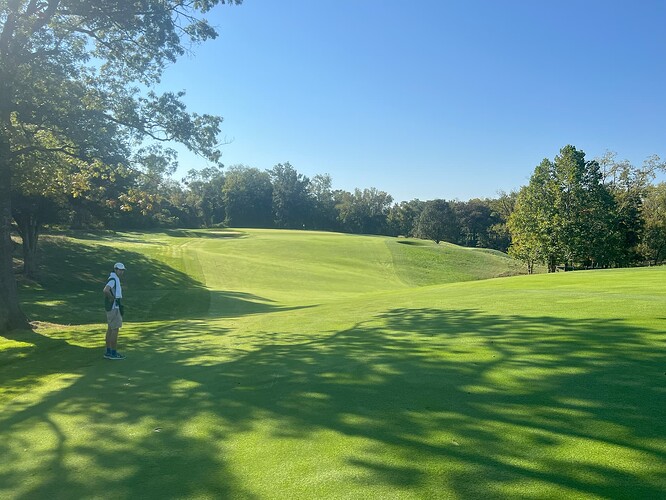 Hole 2 Undulating Fairway